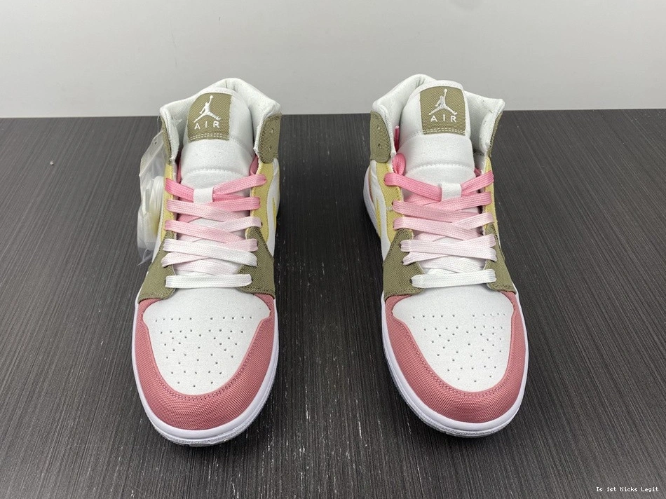 SE Green  (GS) Pastel Grind DJ0338-100 Jordan 1 Vivid Mid 0425